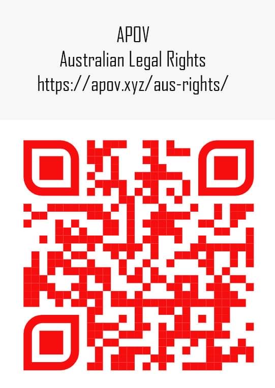 APOV Australian Rights QR Code