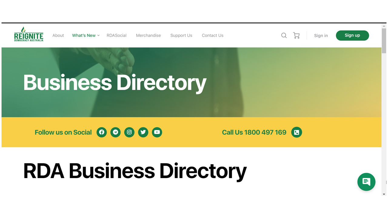 RDA Business Directory